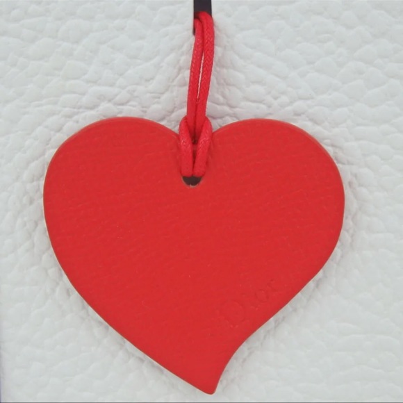 AUTH Christian Dior Heart Star Bee 3 Piece Set ornament keychain bag cha… - Picture 3 of 6